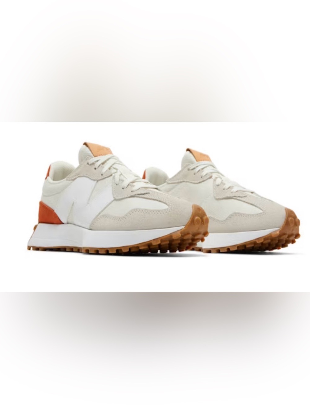 New Balance 327 Sea Salt Rust Oxide Sneakers
